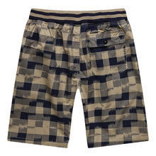 Load image into Gallery viewer, Men'S Fashion Youth Beach Plaid Cotton Shorts