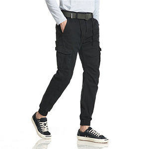 Fall Men'S Loose Multi-Pocket Casual Pants