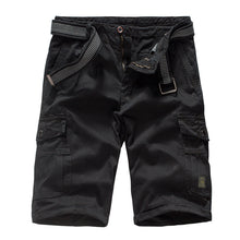 Load image into Gallery viewer, Men'S Summer Loose Cotton Multi-Pocket Casual Five-Point Pants