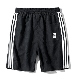 Men'S Loose Striped Youth Sports Running Casual Pants