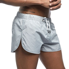 Load image into Gallery viewer, Home beach slim three-quarter split sports shorts