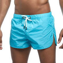 Load image into Gallery viewer, Home beach slim three-quarter split sports shorts