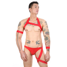 Load image into Gallery viewer, One-piece tight-fitting diagonal one-legged sling harness