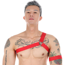 Load image into Gallery viewer, Slant shoulder tight sexy bondage belt