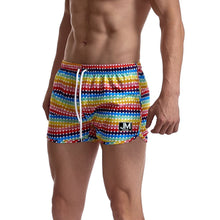 Load image into Gallery viewer, Camouflage print beach three-quarter pants sports shorts