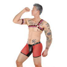 Load image into Gallery viewer, Colorful tight sexy chest strap