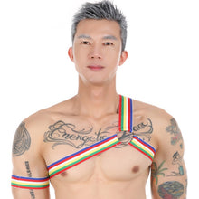 Load image into Gallery viewer, Colorful tight sexy chest strap