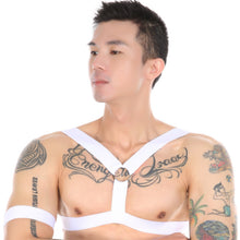 Load image into Gallery viewer, Erotic Y-shaped metal ring harness