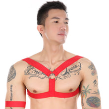 Load image into Gallery viewer, Erotic Y-shaped metal ring harness