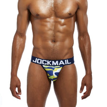 Load image into Gallery viewer, Camouflage nylon erotic super sexy double thong