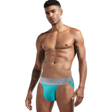 Load image into Gallery viewer, Rainbow color fitness sports mesh cotton breathable low waist double thong