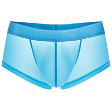 Load image into Gallery viewer, Waistband translucent unmarked ice silk creative sexy boxer shorts