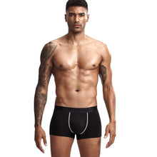 Load image into Gallery viewer, Ice silk 3D hammock mesh pocket U convex anti-walking gunmetal separation boxers