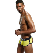 Load image into Gallery viewer, Cotton sexy buttocks exposed boxer briefs