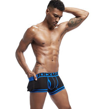 Load image into Gallery viewer, The new flat corner mesh panties breathable and comfortable men's underwear manufacturers agents to join
