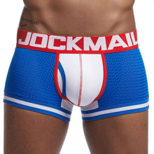 Load image into Gallery viewer, The new flat corner mesh panties breathable and comfortable men's underwear manufacturers agents to join