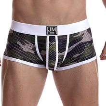 Load image into Gallery viewer, Sexy camouflage mesh breathable trendy boxer briefs