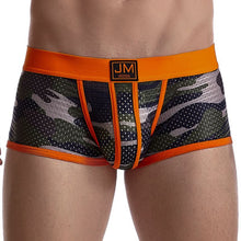 Load image into Gallery viewer, Sexy camouflage mesh breathable trendy boxer briefs