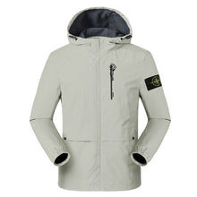 Load image into Gallery viewer, Men&#39;S Windproof And Waterproof Solid Color Outdoor Hooded Jacket