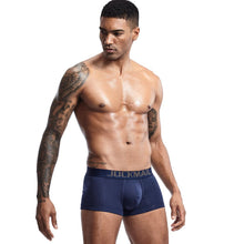Load image into Gallery viewer, Cotton comfortable U Convex solid color breathable boxer briefs