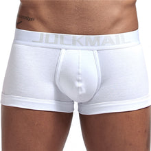 Load image into Gallery viewer, Cotton comfortable U Convex solid color breathable boxer briefs