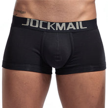 Load image into Gallery viewer, Cotton comfortable U Convex solid color breathable boxer briefs
