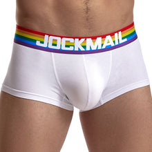 Load image into Gallery viewer, Sexy rainbow cotton breathable see-through quadrangular boxer briefs