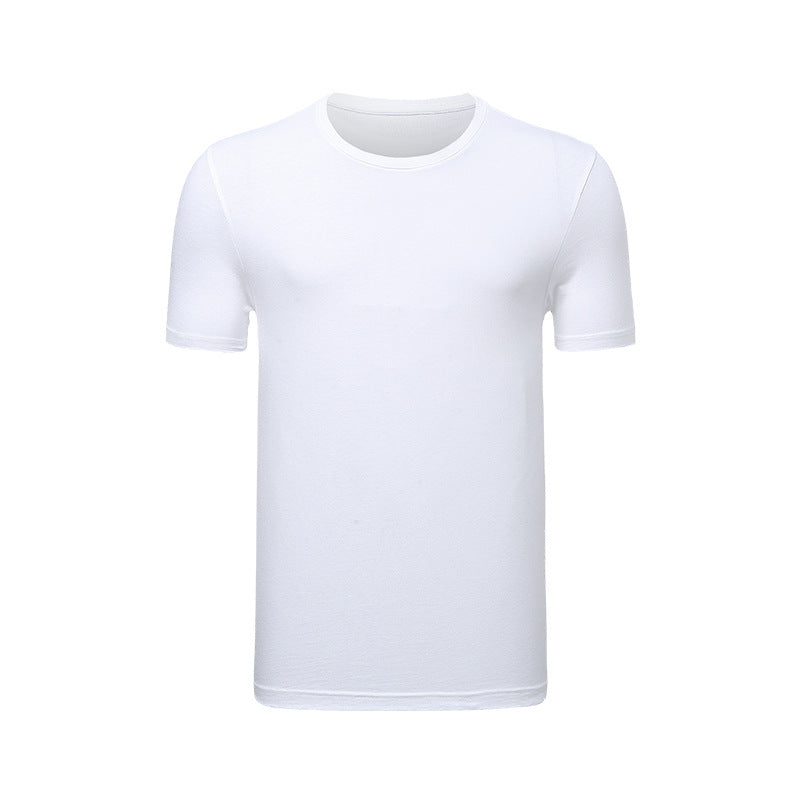 Summer Men'S Loose Cotton Short Sleeve T-Shirt