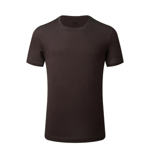 Summer Men'S Loose Cotton Short Sleeve T-Shirt