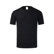 Load image into Gallery viewer, Men&#39;S Cotton Round Neck Solid Color Short Sleeve T-Shirt