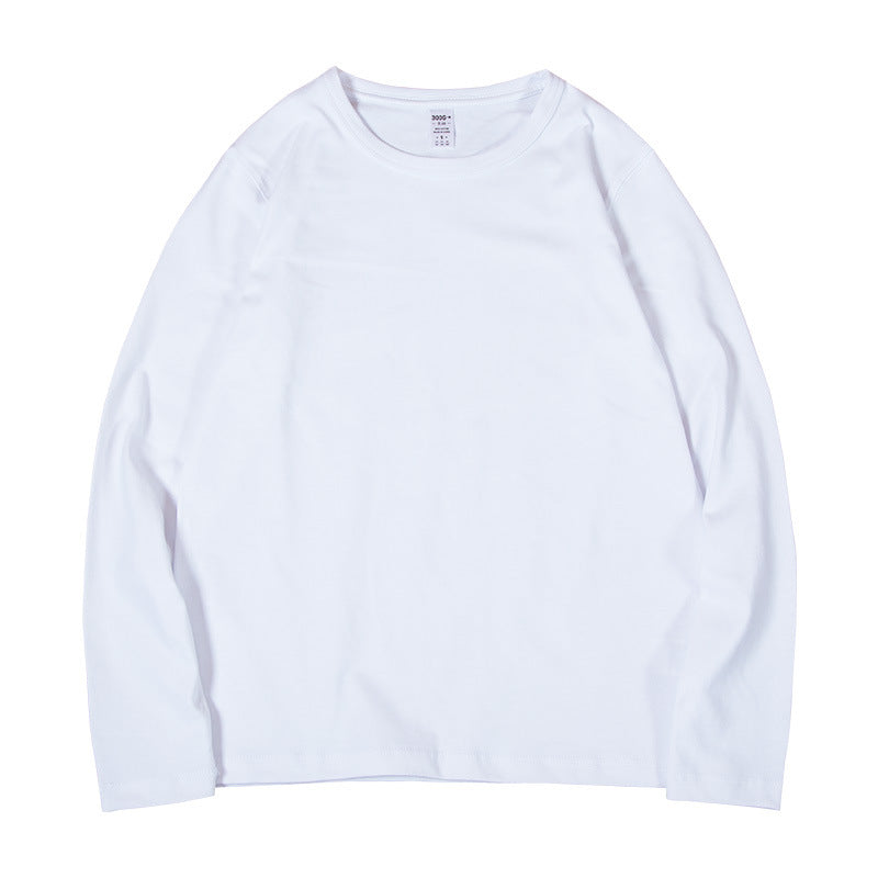 Long Sleeve T-Shirt Men'S Brushed Combed Cotton