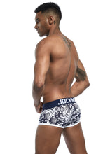 Load image into Gallery viewer, U convex leaves printed cotton boxer briefs