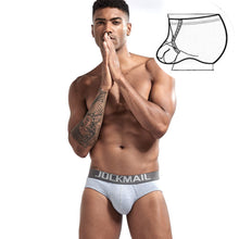 Load image into Gallery viewer, Sexy Combed Cotton Hanging Ring U Convex Pocket Briefs