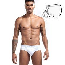 Load image into Gallery viewer, Sexy Combed Cotton Hanging Ring U Convex Pocket Briefs