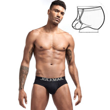 Load image into Gallery viewer, Sexy Combed Cotton Hanging Ring U Convex Pocket Briefs