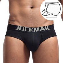 Load image into Gallery viewer, Sexy Combed Cotton Hanging Ring U Convex Pocket Briefs