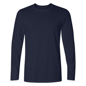 Fall Men'S Solid Color Cotton Fashion Pullover Long Sleeve T-Shirt