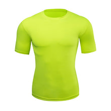 Load image into Gallery viewer, Men&#39;S Tight Sports Fitness Quick-Drying Short-Sleeved T-Shirt