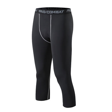 Fitness Running High Elastic Quick-drying Cropped Pants