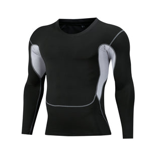 High Elastic Sports Fitness Long-sleeved Tight Top