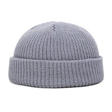 Load image into Gallery viewer, Pure Color Knitted Pullover Slip-on Cap Snow Hat