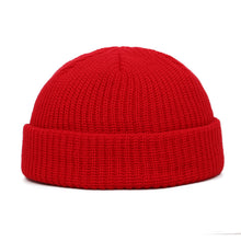 Load image into Gallery viewer, Pure Color Knitted Pullover Slip-on Cap Snow Hat