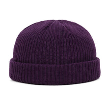 Load image into Gallery viewer, Pure Color Knitted Pullover Slip-on Cap Snow Hat