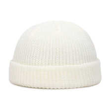 Load image into Gallery viewer, Pure Color Knitted Pullover Slip-on Cap Snow Hat