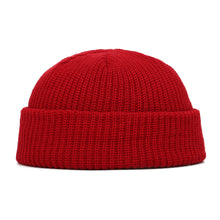 Load image into Gallery viewer, Pure Color Knitted Pullover Slip-on Cap Snow Hat