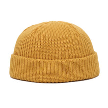 Load image into Gallery viewer, Pure Color Knitted Pullover Slip-on Cap Snow Hat