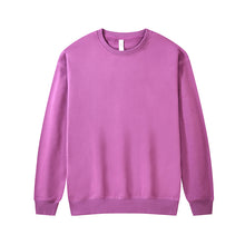 Load image into Gallery viewer, Spring And Autumn Pure Cotton Round Neck Men&#39;S Solid Color Loose Pullover