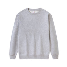 Load image into Gallery viewer, Spring And Autumn Pure Cotton Round Neck Men&#39;S Solid Color Loose Pullover