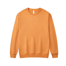 Load image into Gallery viewer, Spring And Autumn Pure Cotton Round Neck Men&#39;S Solid Color Loose Pullover