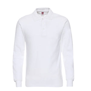 Fall/Winter Men'S Lapel Solid Color Fashion Long-Sleeved T-Shirt